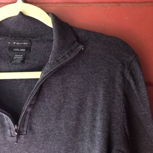 Quarter Zip Sweater (M)